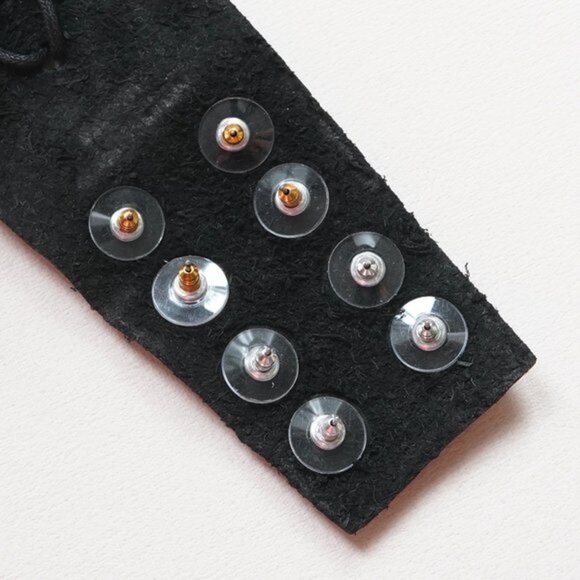 4/$25 Urban Outfitters Metal Shapes Post Earring Set - Picture 5 of 5